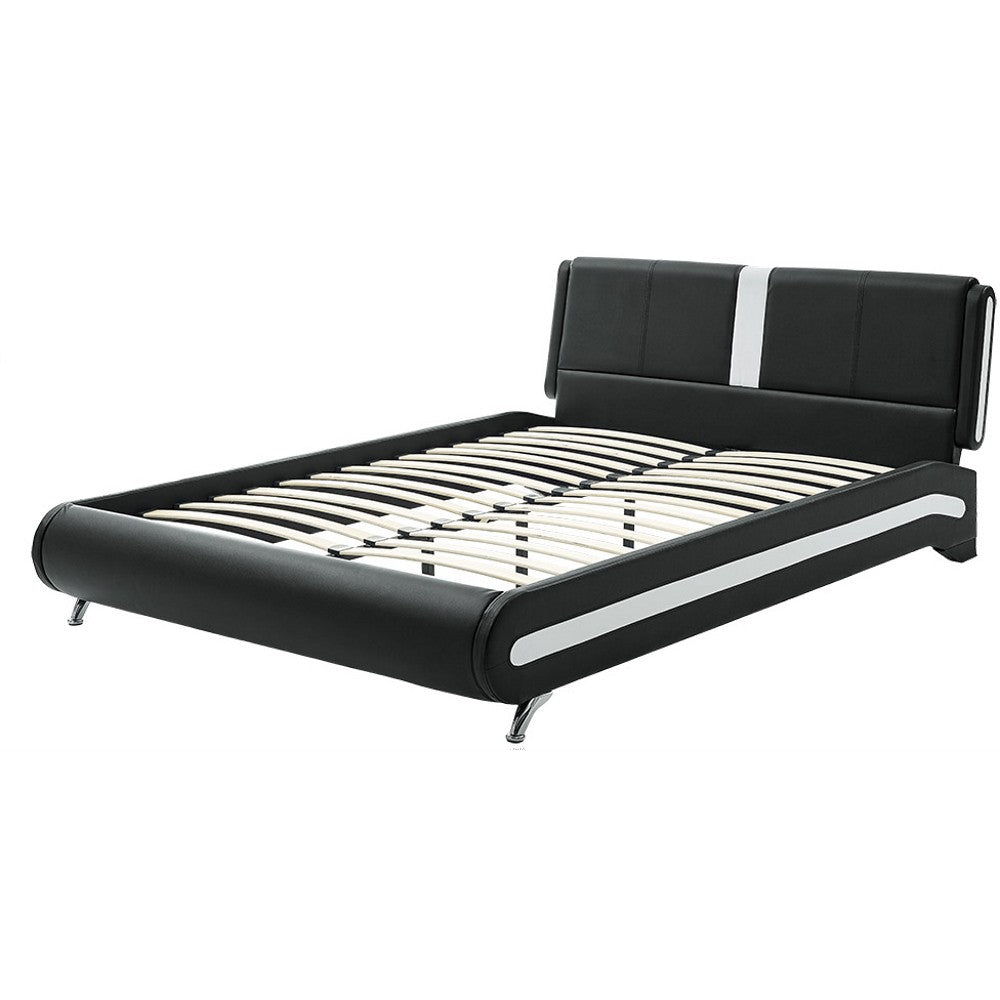 Black Platform King Bed