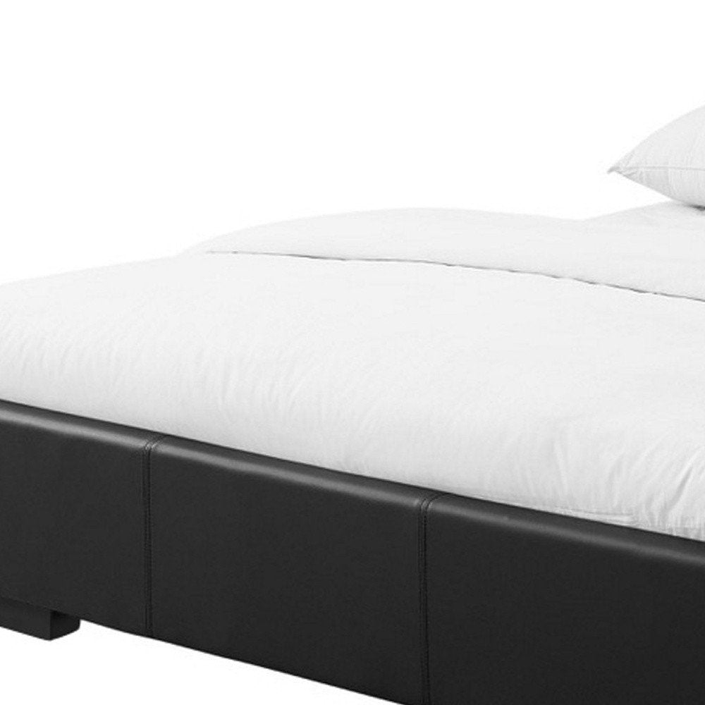 Pink Upholstered Full Platform Bed