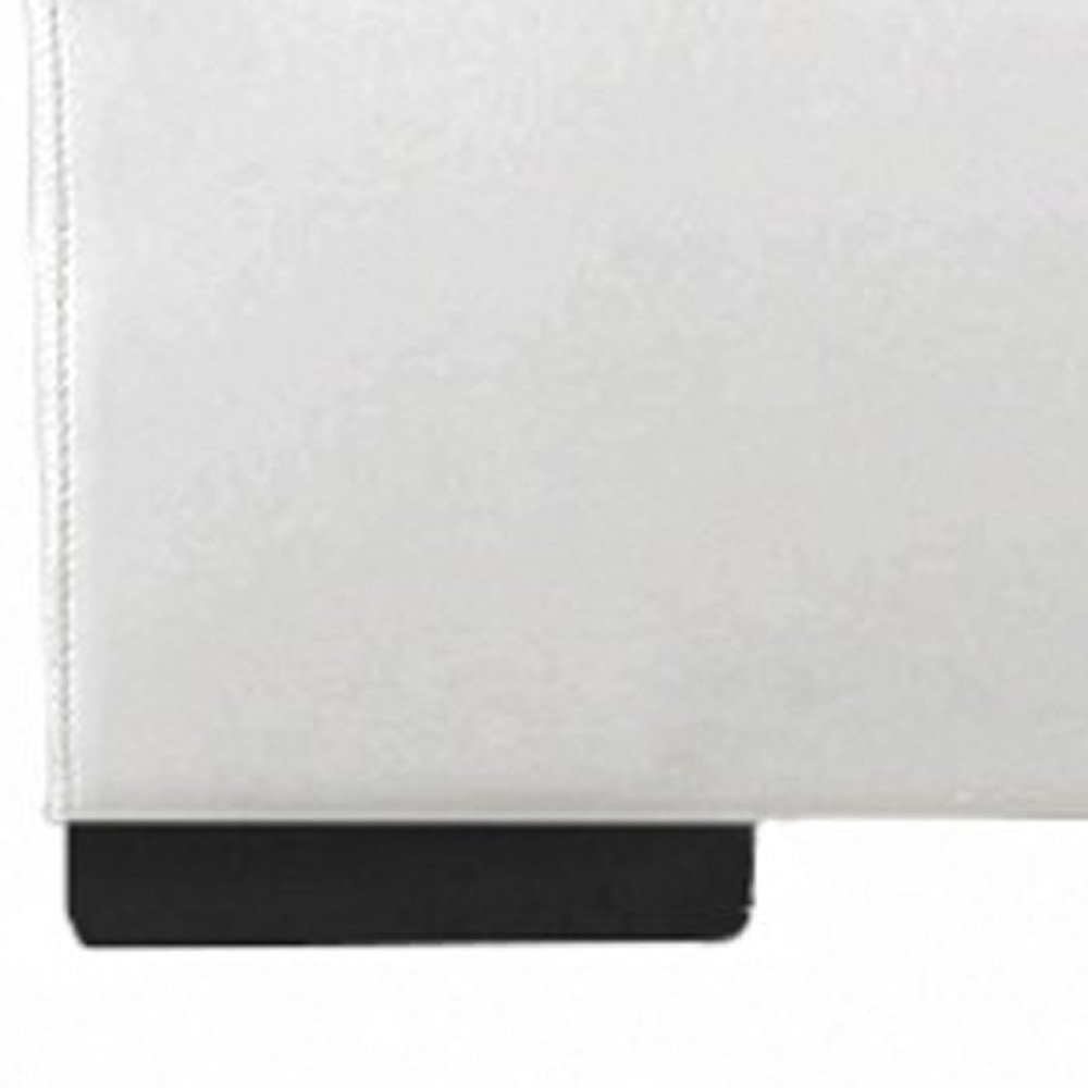 Pink Upholstered Full Platform Bed