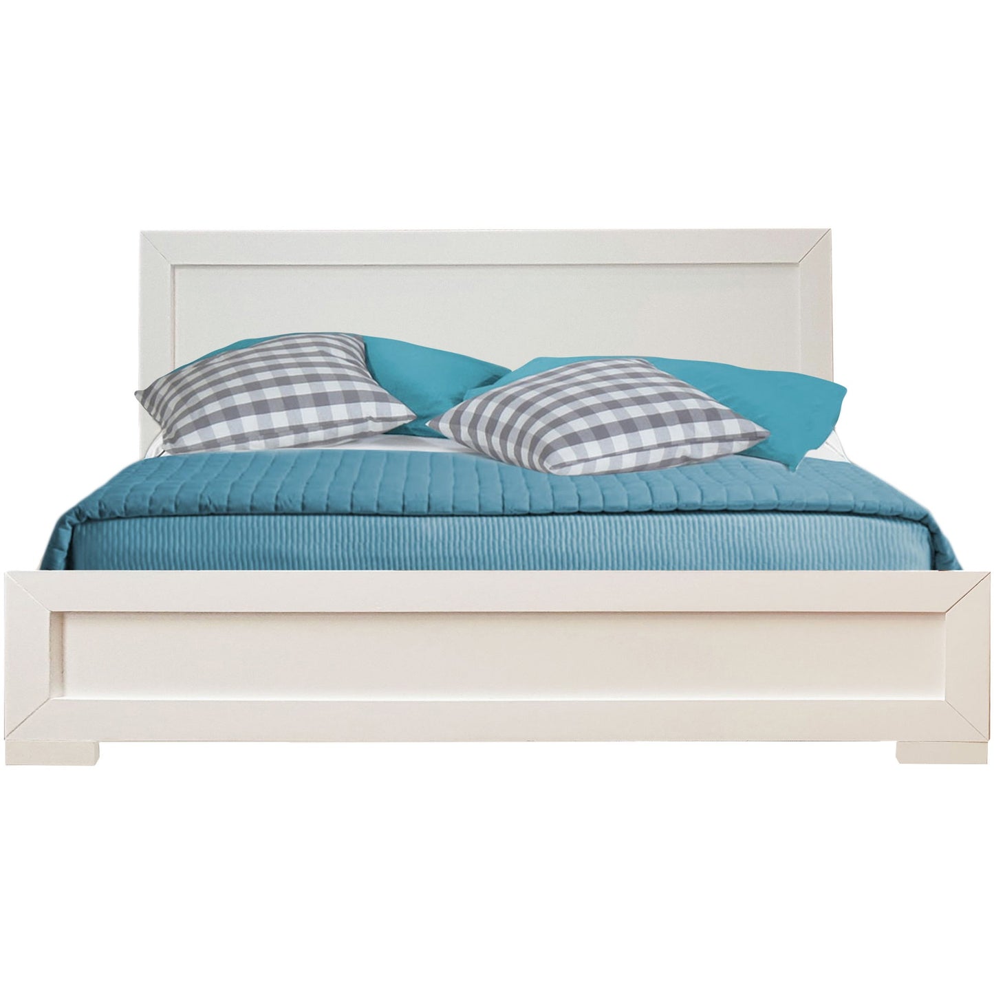 Espresso Solid and Manufactured Wood Full Bed Frame