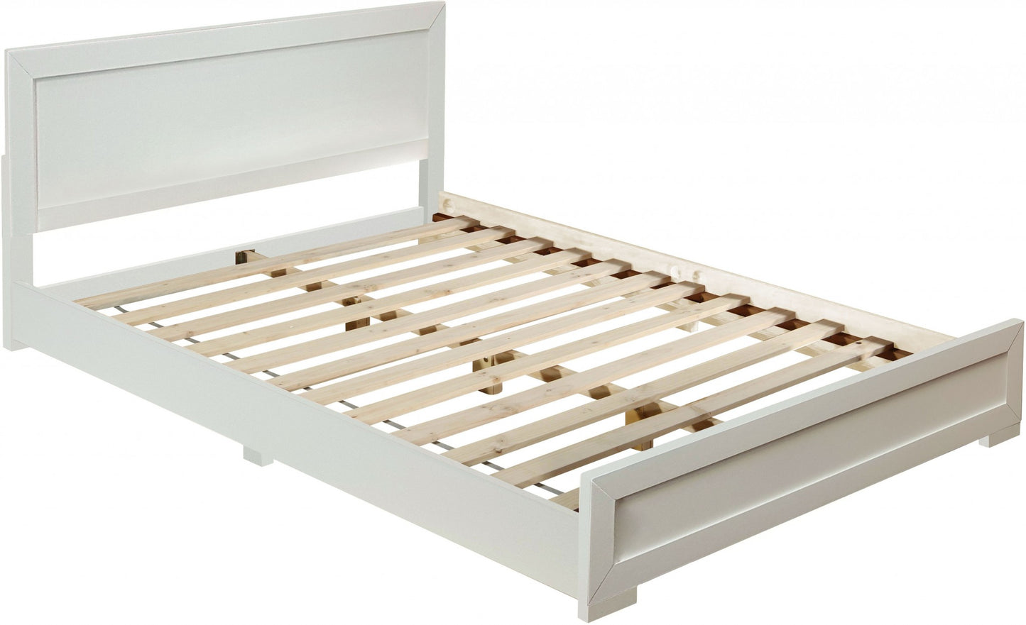 Espresso Solid and Manufactured Wood Full Bed Frame