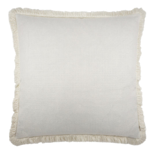 D.V. KAP HOME   24" x 24" Turbo Fringe Pillow Solid, Global    - 3972-2424