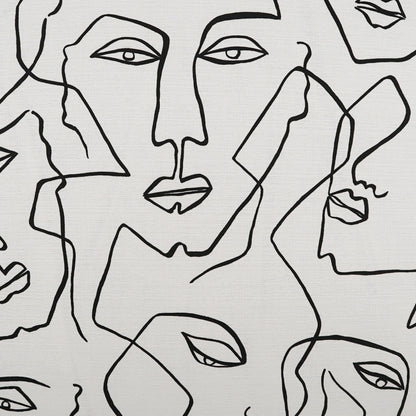 D.V. KAP HOME   24" x 24" Face Up Pillow - White Modern, Novelty     - 3973-W-2424