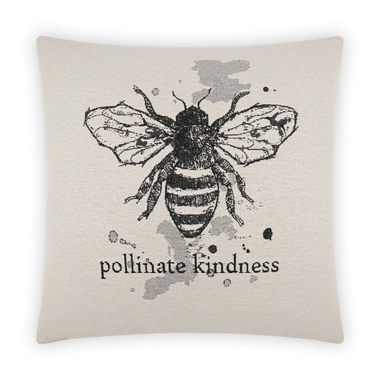 D.V. KAP HOME   24" x 24" Pollinate Pillow Traditional, Novelty    - 3974-2424