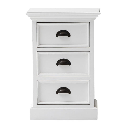 24" Solid Wood and Wood Nightstand
