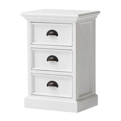 24" Solid Wood and Wood Nightstand