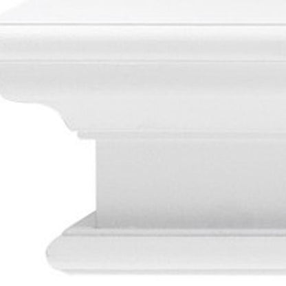47" Classic White XL Floating Wall Shelf