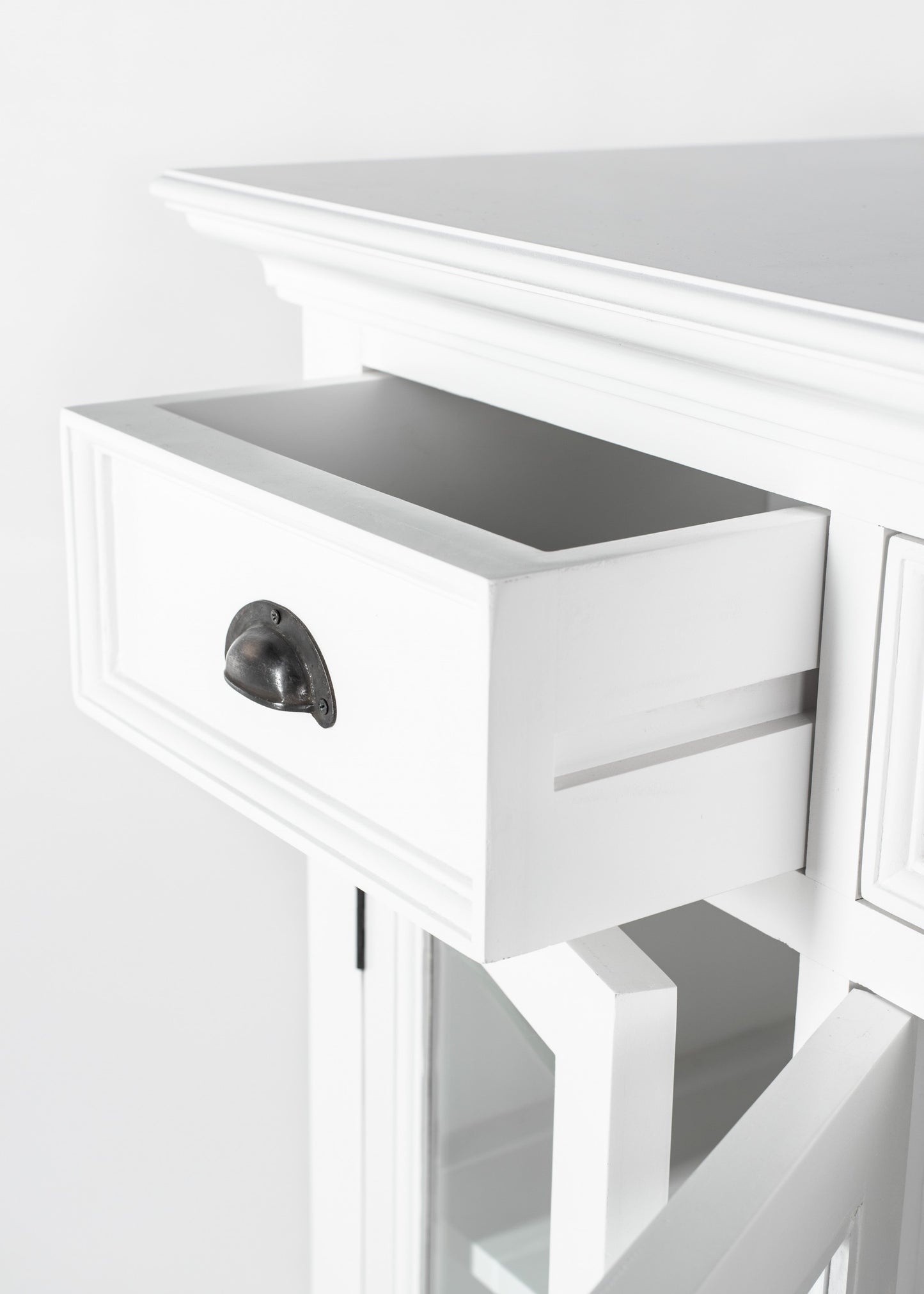 Modern Farmhouse White Buffet Server