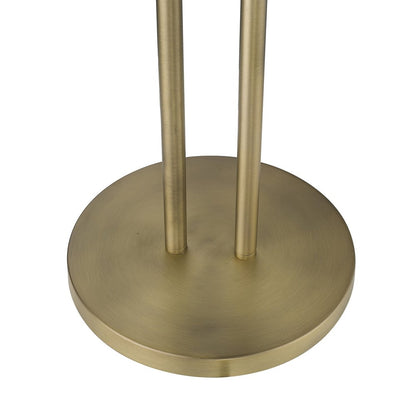 63" Two Light Torchiere Floor Lamp