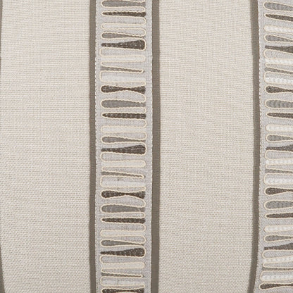 D.V. KAP HOME   24" x 24" Hera Pillow Band / Ribbon, Global, Transitional     - 3980-2424