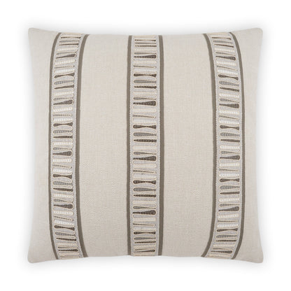 D.V. KAP HOME   24" x 24" Hera Pillow Band / Ribbon, Global, Transitional     - 3980-2424
