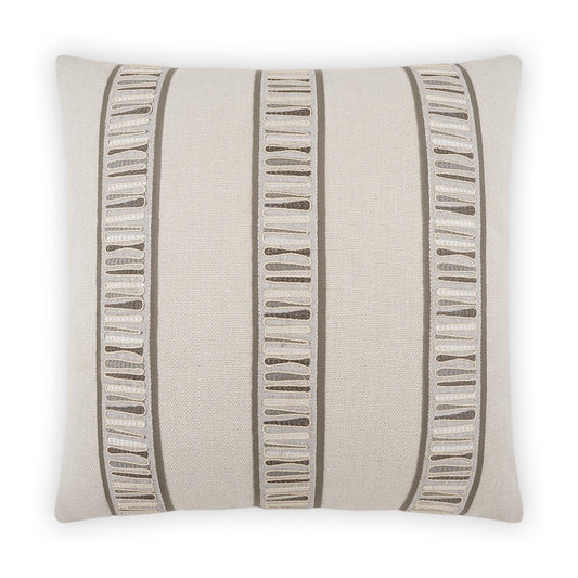 D.V. KAP HOME   24" x 24" Hera Pillow Band / Ribbon, Global, Transitional     - 3980-2424