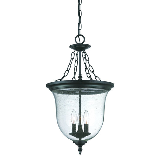 Belle 3-Light Matte black Hanging light