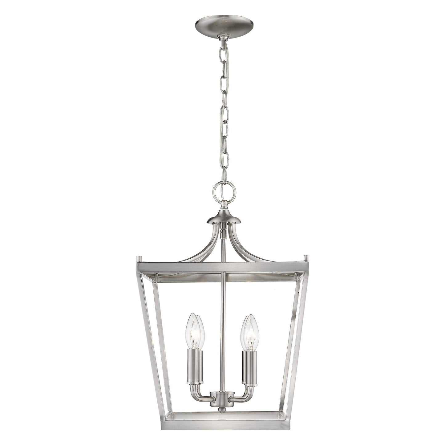 Kennedy 4-Light Satin Nickel Pendant