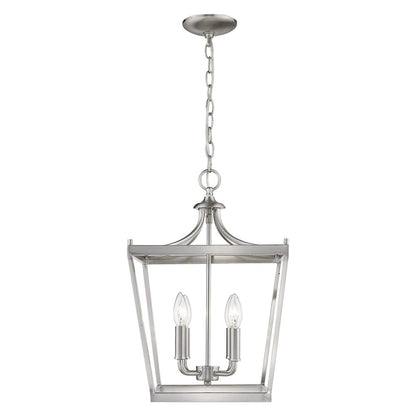 Kennedy 4-Light Satin Nickel Pendant