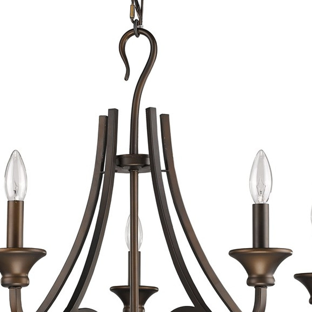 Michelle 5-Light Oil-Rubbed Bronze Chandelier