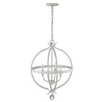 Callie 4-Light Country White Pendant