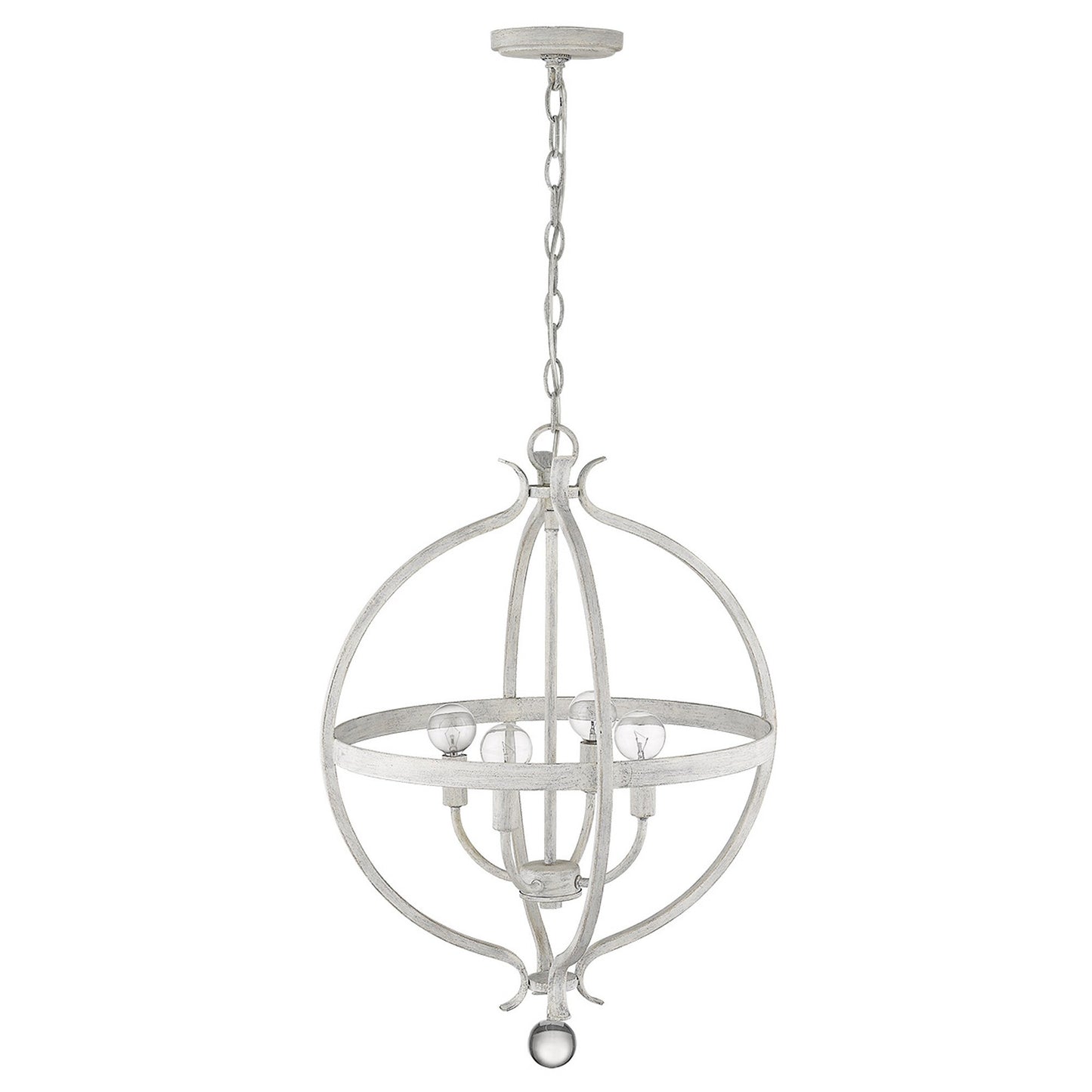 Callie 4-Light Country White Pendant