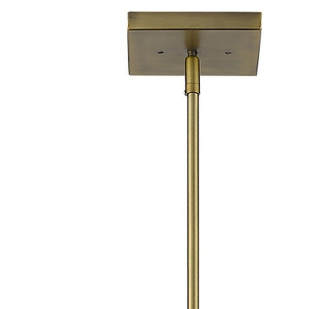 Loft 3-Light Brass Pendant