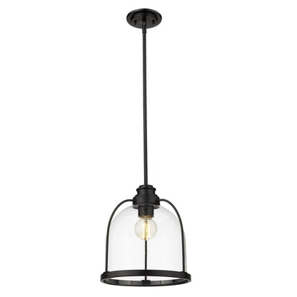 Stanton 1-Light Matte Black Pendant