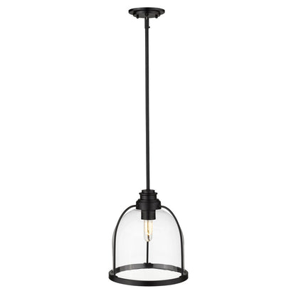 Stanton 1-Light Matte Black Pendant