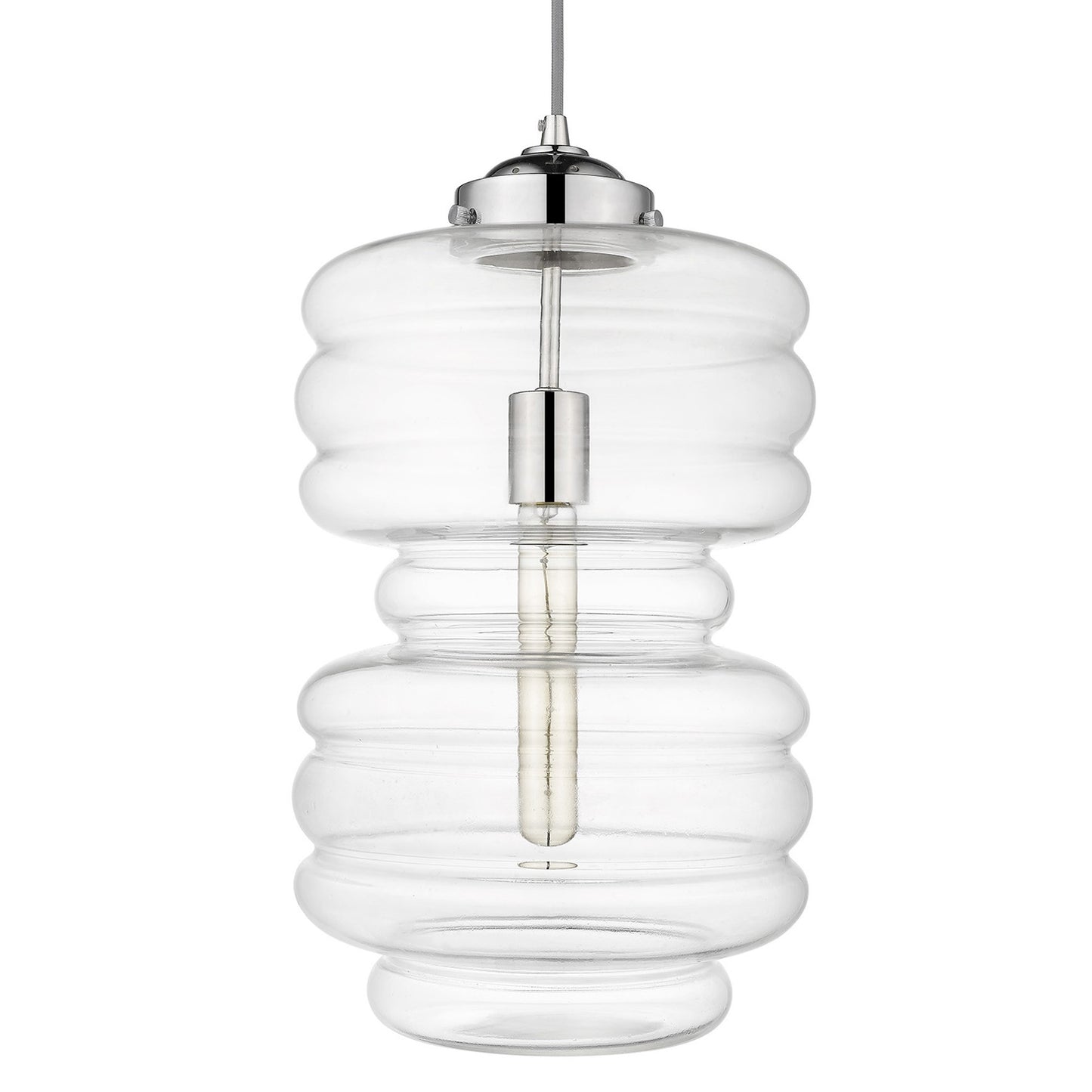 Ballina 1-Light Polished Nickel Mini-Pendant