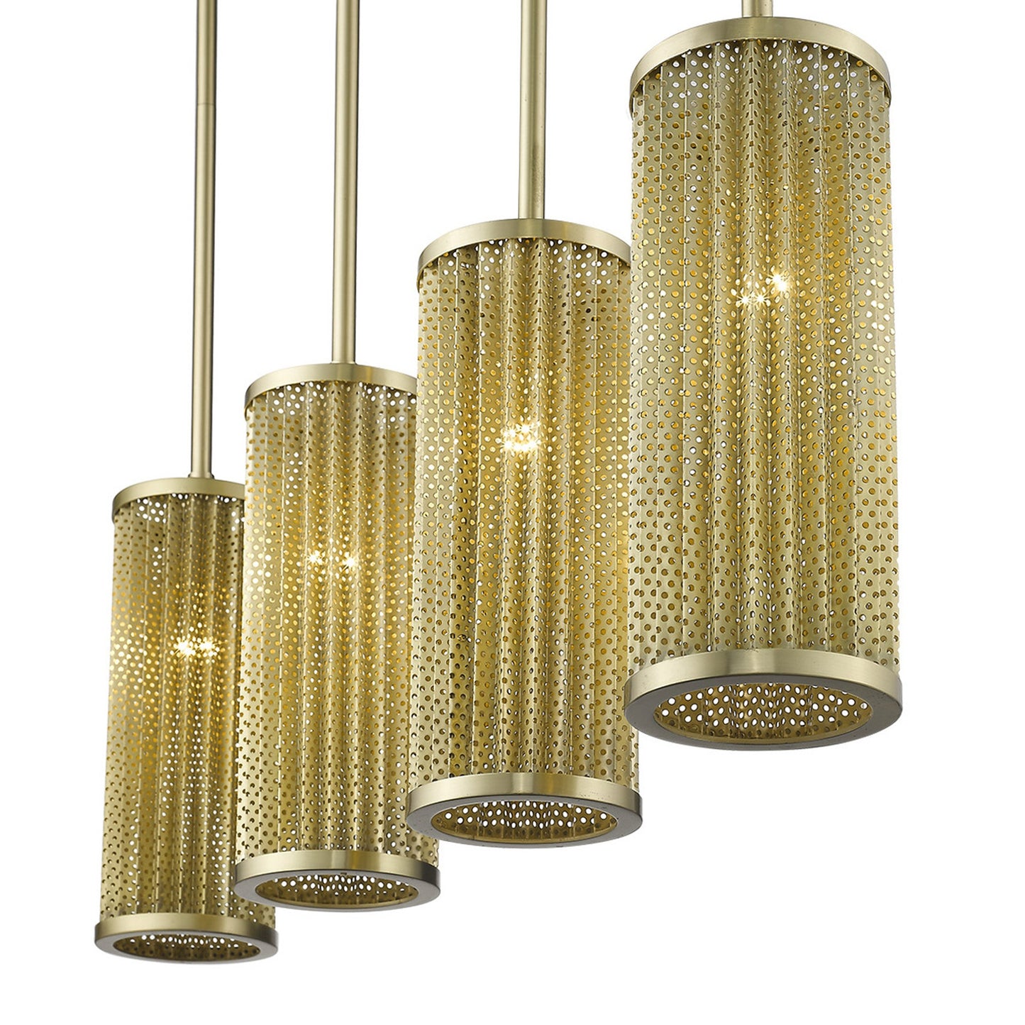 Basetti 4-Light Gold Pendant