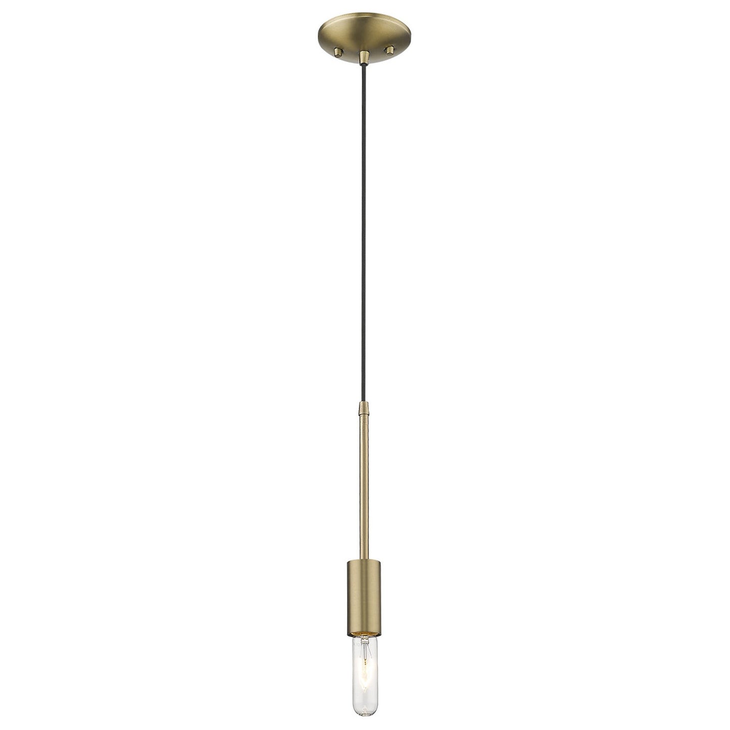 Dull Gold Mini Pendant Hanging Light