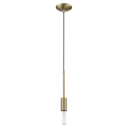 Dull Gold Mini Pendant Hanging Light