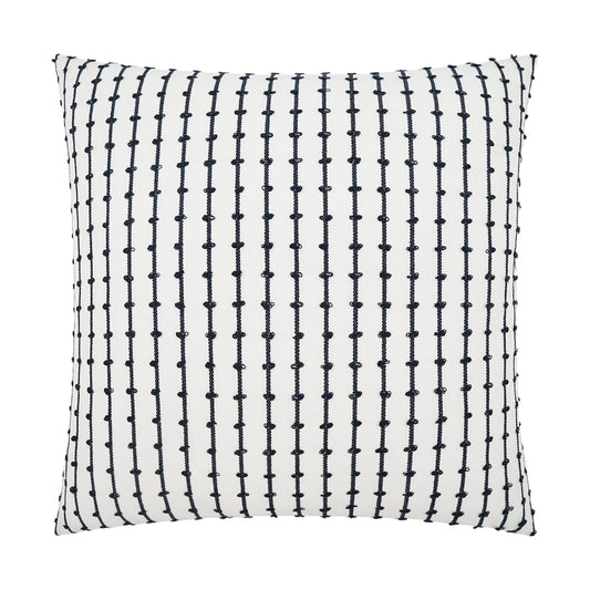 D.V. KAP HOME   24" x 24" Topsy Pillow - Domino Stripes    - 3983-D-2424