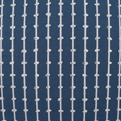 D.V. KAP HOME   24" x 24" Topsy Pillow - Marine Stripes, Nautical    - 3983-M-2424