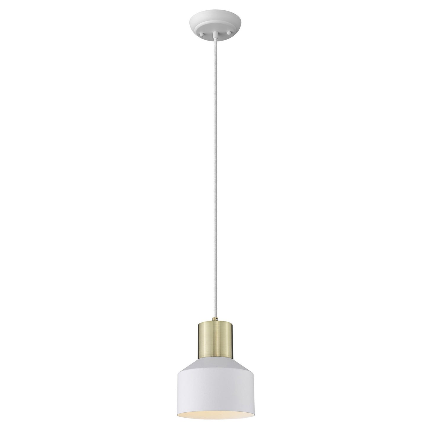 White and Gold Pendant Hanging Light