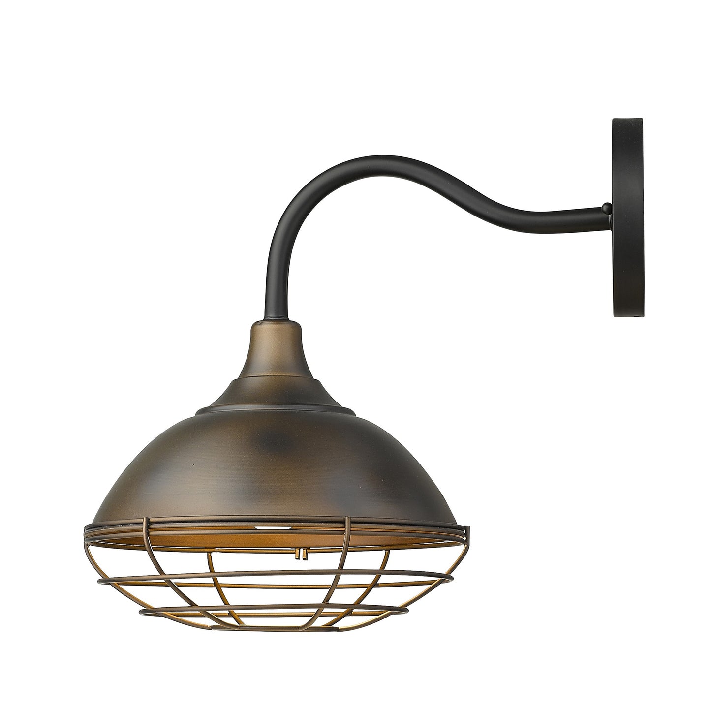 Afton 1-Light Oil-Rubbed Bronze Wall Light