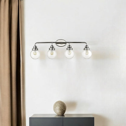 Portsmith 4-Light Polished Nickel Vanity