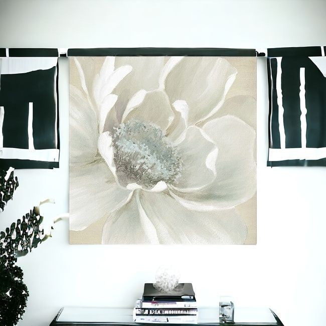 Soft Winter Flower Unframed Print Wall Art