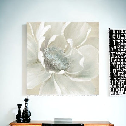 Soft Winter Flower Unframed Print Wall Art