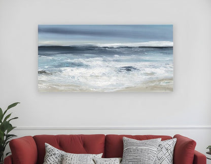 Long Beach Shore Unframed Print Wall Art