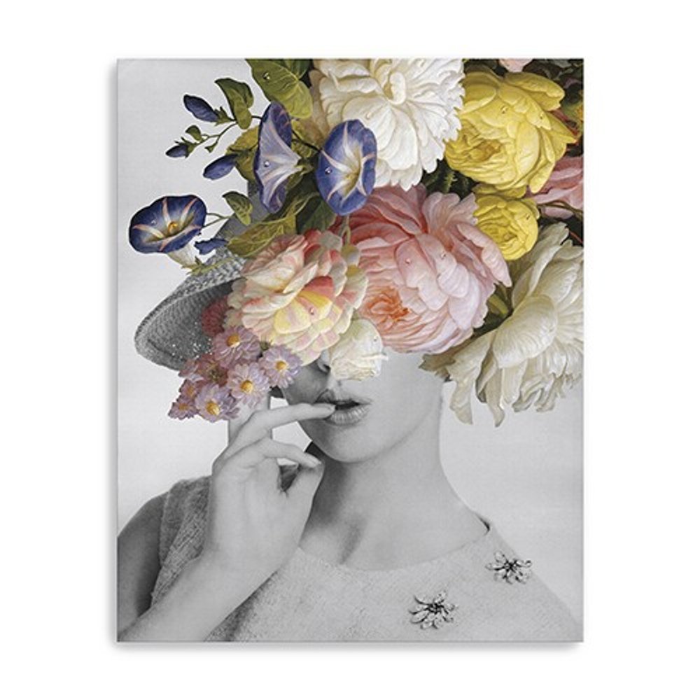 Glamorous Garden Party Dress Up Unframed Print Wall Art