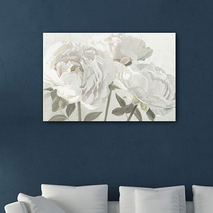 Neutral Flowers In Bloom Unframed Print Wall Art