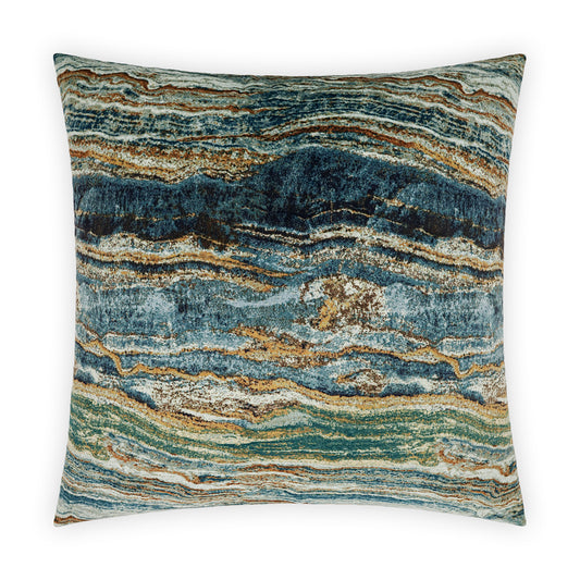 D.V. KAP HOME   24" x 24" Sediment Pillow Abstract, Transitional    - 3993-2424