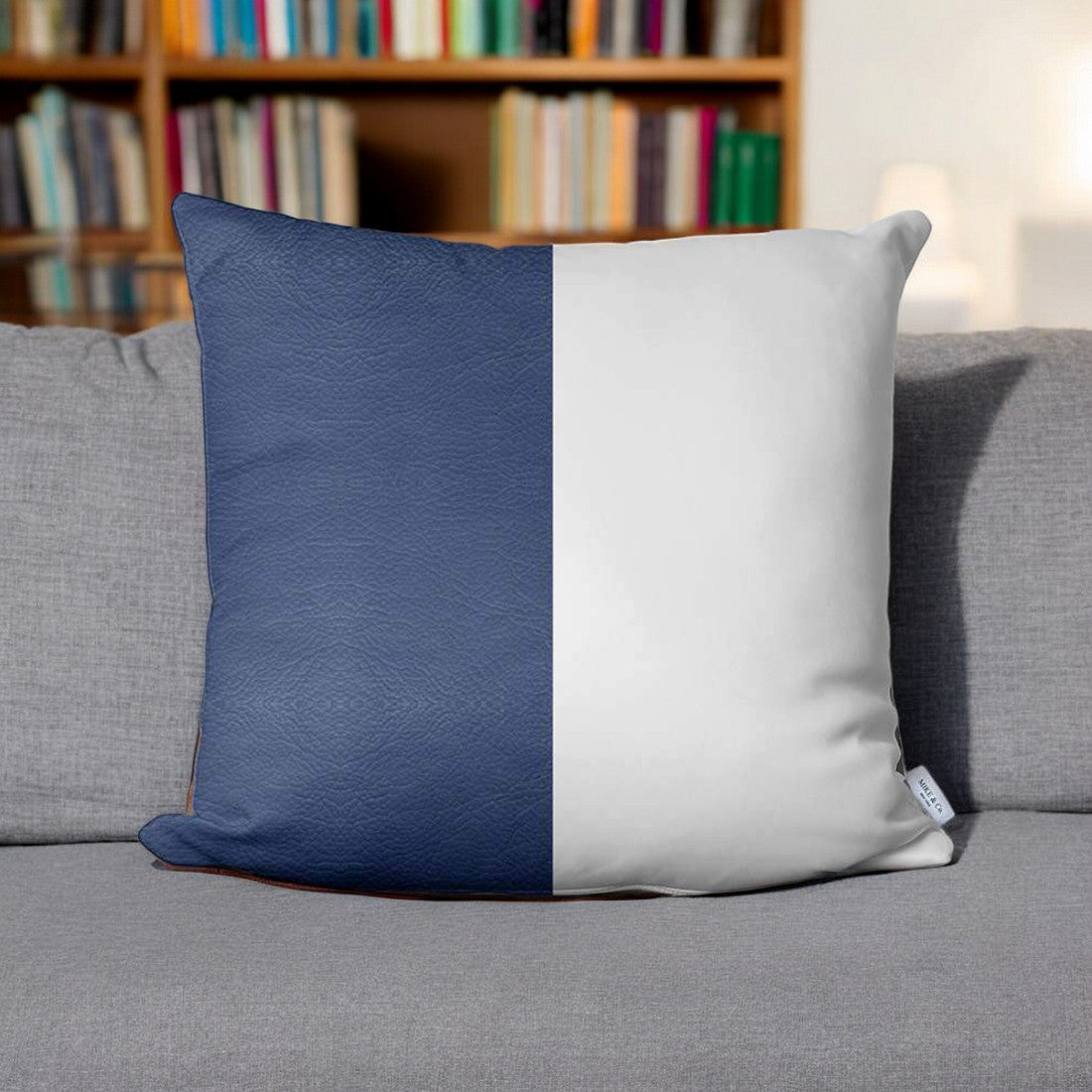 17" Color Block Throw Pillow