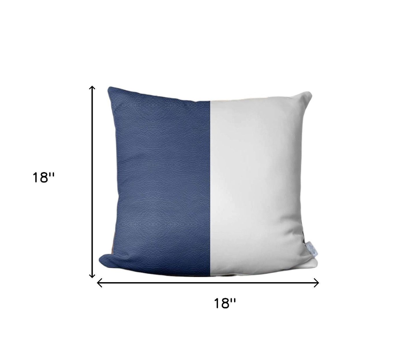 17" Color Block Throw Pillow