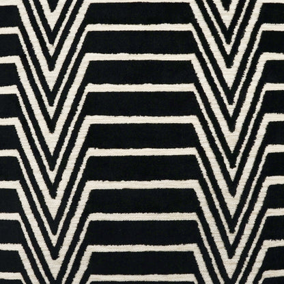 D.V. KAP HOME   24" x 24" Evora Pillow - Jet Transitional, Modern     - 3997-J-2424