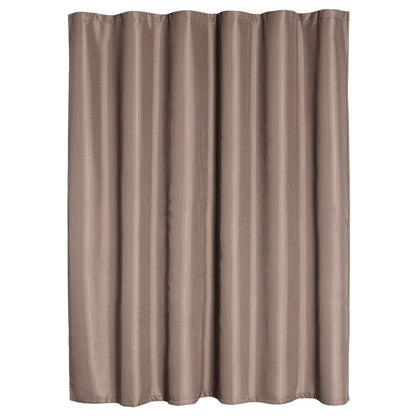 Luxurious Mocha Waffle Weave Shower Curtain
