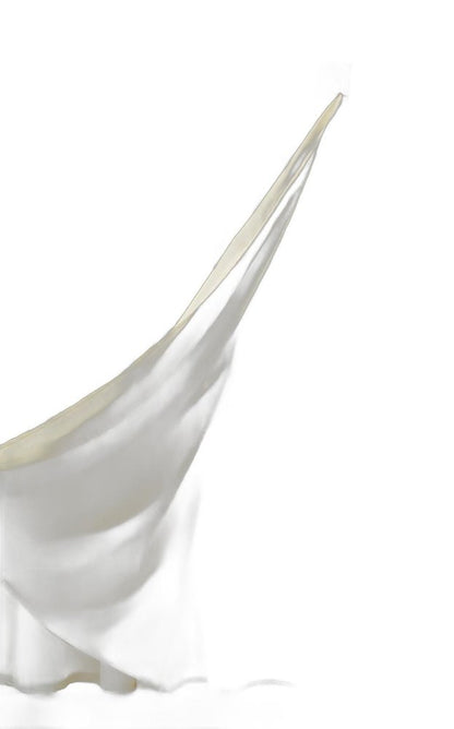 Ivory Sheer and Grid Shower Curtain and Liner Set