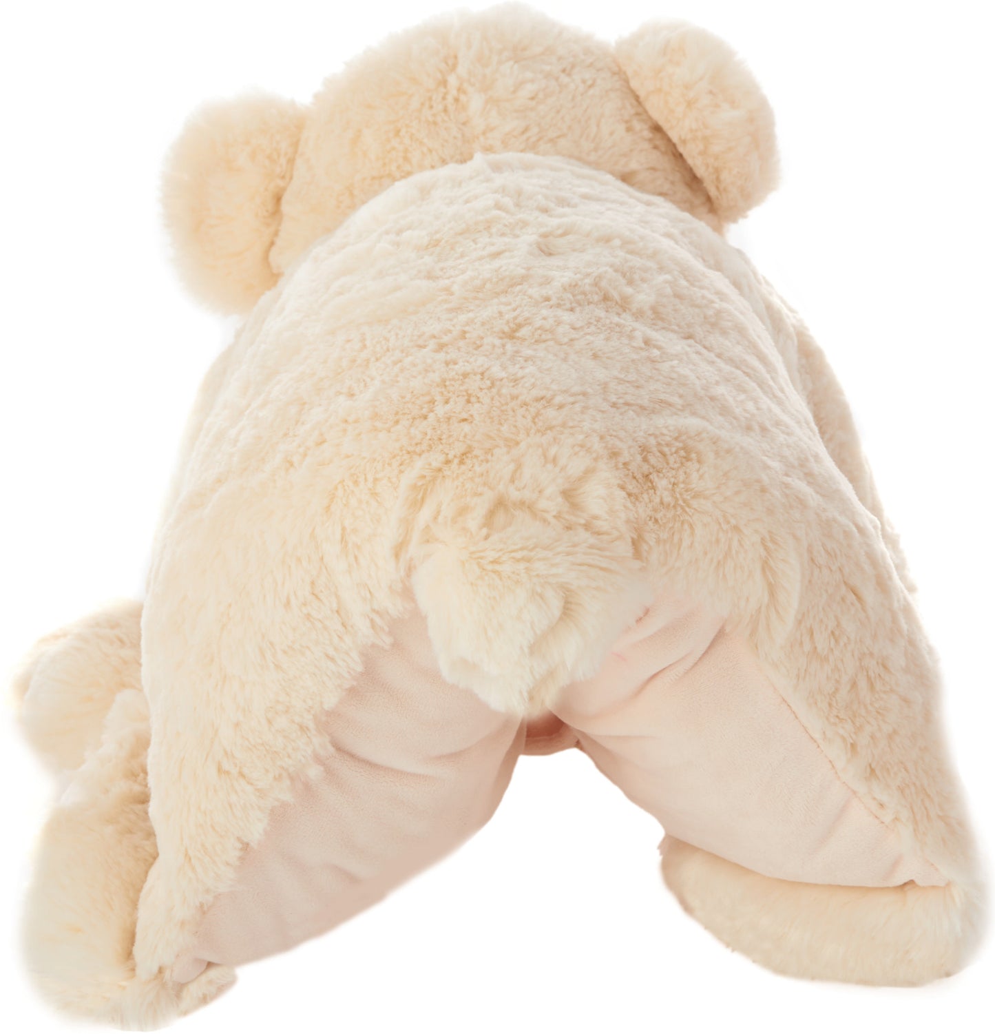 Foldable Plush Polar Bear Pillow