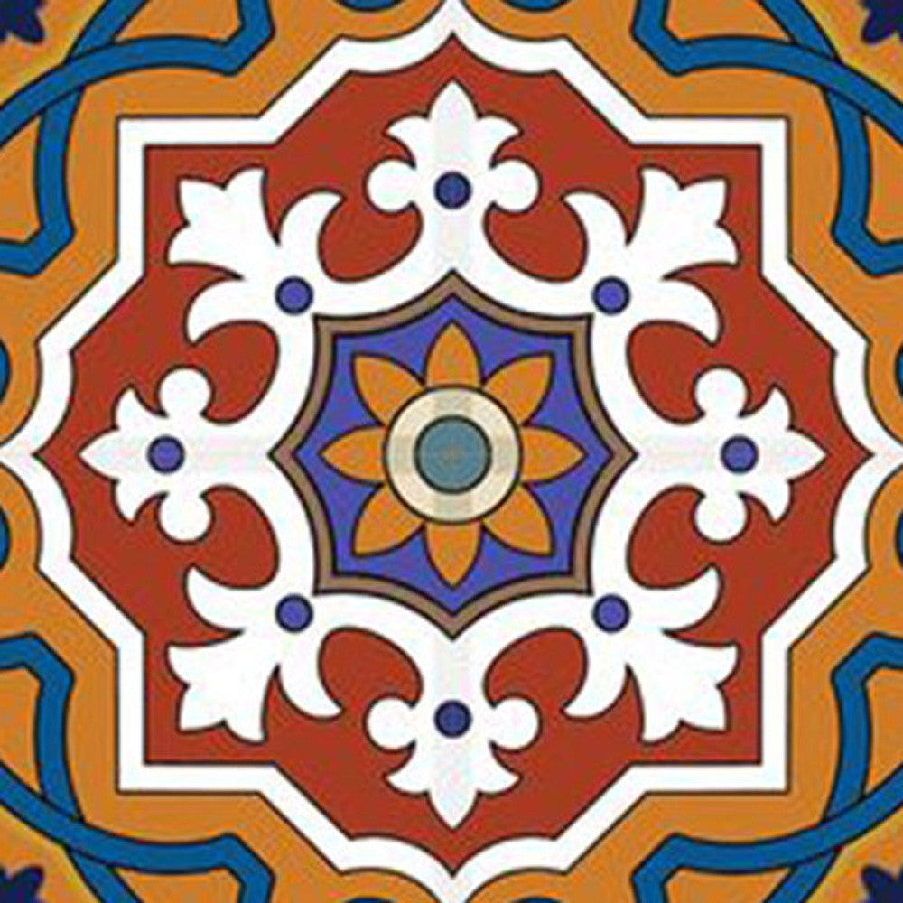 8" X 8" Mediterranean Mash Mosaic Peel and Stick Tiles