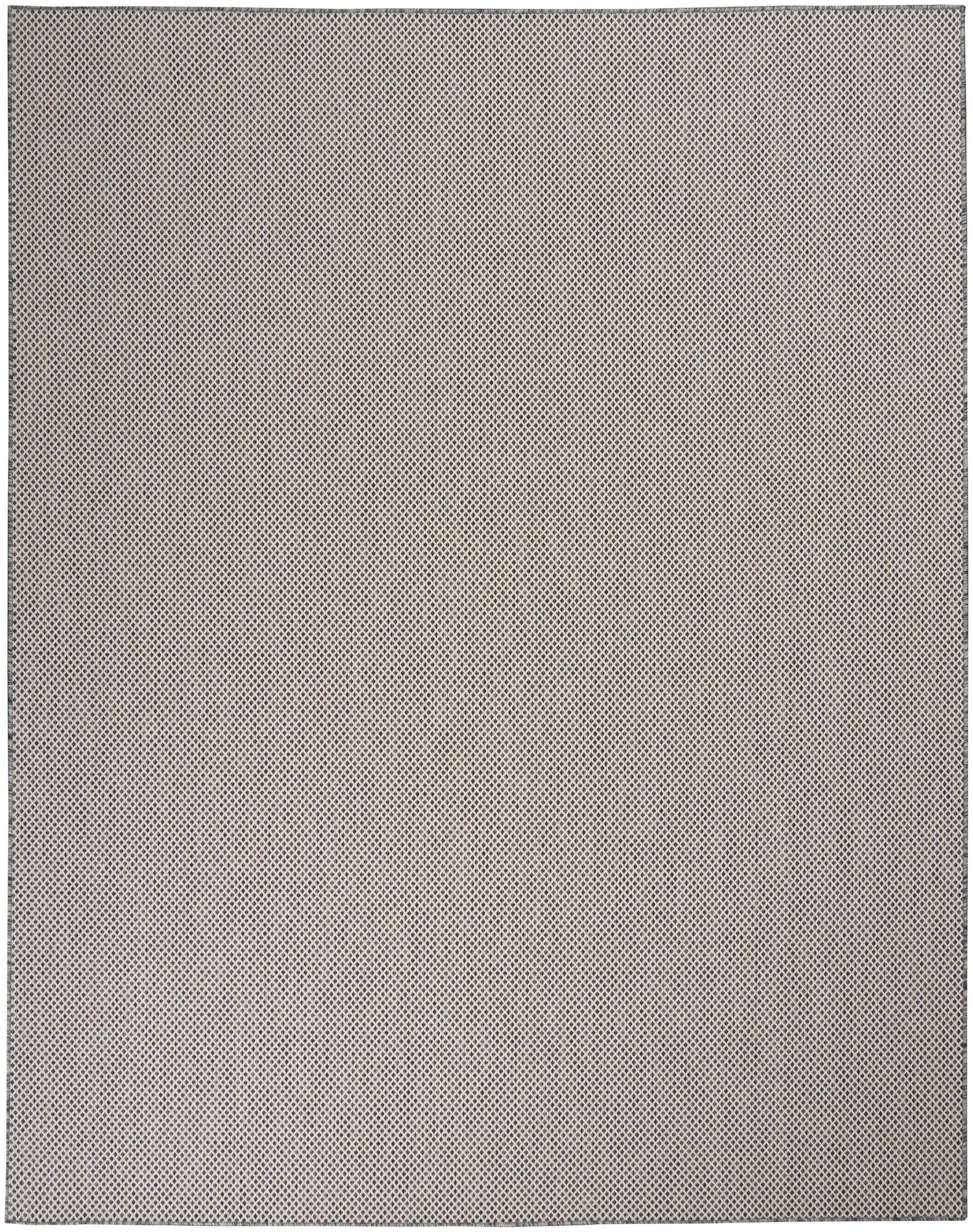 Grey modern rug with a subtle diagonal pattern.