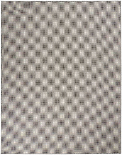 Grey modern rug with a subtle diagonal pattern.