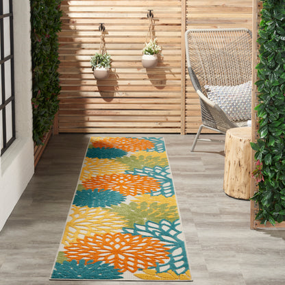 Nourison Rugs Nourison Home   Tropical 12' Runner    - 099446827128